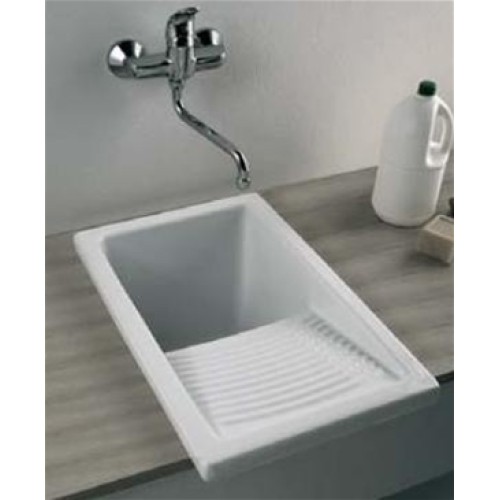 Villeroy & Boch - Thomas Denby Washington 1.0 Small Laundry Bowl Sink
