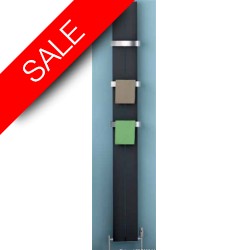 Eastbrook DR - Preston 1800 x 185mm Aluminium Vertical Radiator