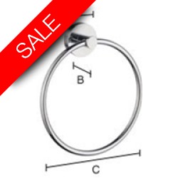Smedbo - Home Towel Ring Dia 170mm