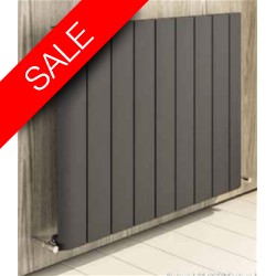 Eastbrook DR - Peretti 600 x 660mm Aluminium Horizontal Radiator