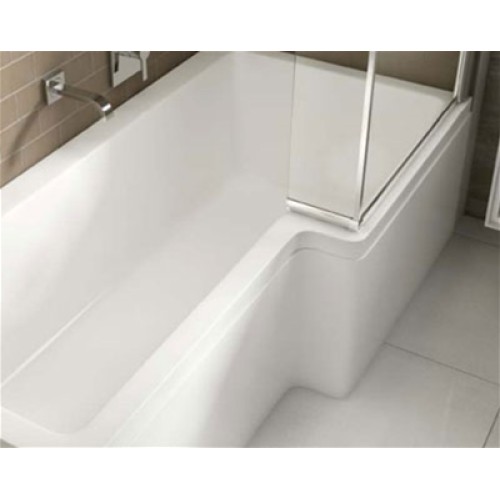 Carron Baths - Quantum Shower Bath Front Panel Carronite 1600mm