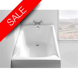 Carron Baths - Sigma Twin Grips Bath 1800 x 800mm-Carronite