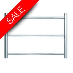 Jis - Cinder Flat Fronted Towel Rail 370x520mm