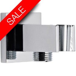 Roper Rhodes - Square Wall Elbow & Shower Handset Holder