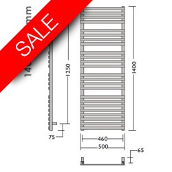 Ben De Lisi - Kubik Towel Warmer Mini 1400 x 500mm