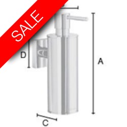 Smedbo - House Soap Dispenser Wallmount Pump Of Solid Brass