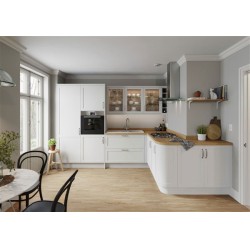 TKC - Stratto White Shaker 60mm Frame Kitchen