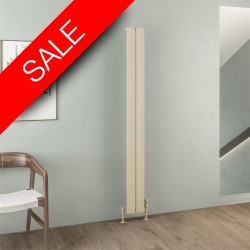 Eastbrook DR - Malmesbury 1800 x 185mm Aluminium Vertical Radiator