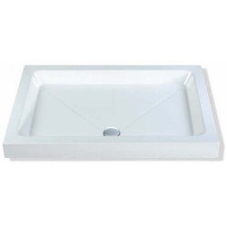 MX Shower Trays - Classic 1100 x 800mm Tray, Polyester Gel Coat
