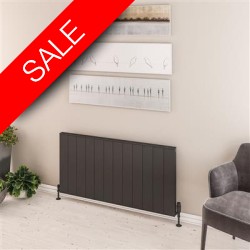 Eastbrook DR - Vesima 600 x 1203mm Aluminium Horizontal Radiator
