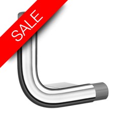 Smedbo - Living Connection L-Shape Right 130x130mm Dia 32mm