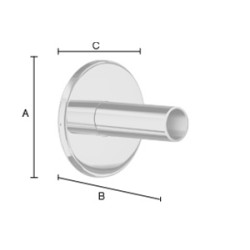 Smedbo - Dry Mounting-Kit For Electrical Hard-Wiring Fits FK705-FK707