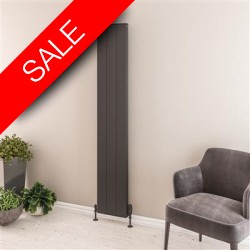 Eastbrook DR - Vesima 1800 x 303mm Aluminium Vertical Radiator