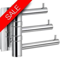Smedbo - Pool Swing Arm Triple Hook Length 120mm Height 95mm