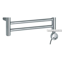 Jis - Ashdown Electric Flat Fronted Towel Rail 1250x620mm