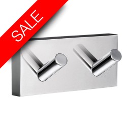 Smedbo - House Double Towel Hook Length 90mm