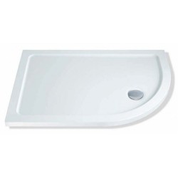 MX Shower Trays - Elements Low Profile RH Offset Quad 1200 x 800mm Shower Tray