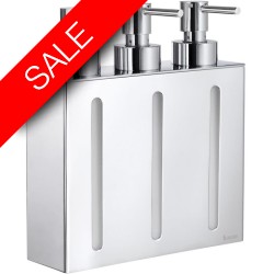 Smedbo - Outline Wall Mounted Soap Dispenser 210mm 3 Containers