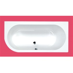 Carron Baths - Status DE Carronite Bath NTH 1600 x 725mm LH