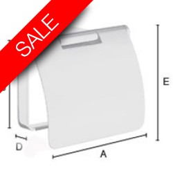 Smedbo - Air Toilet Roll Holder With Cover