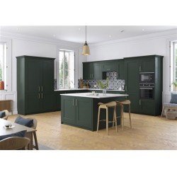TKC - Cambridge Fir Green Timber Shaker Kitchen