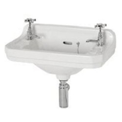 Shires - Waverley Edwardian Cloakroom Basin 510 x 300mm 2TH