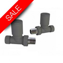 Eastbrook - Straight Radiator Valve - Pair