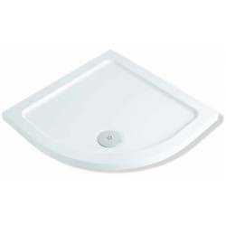 MX Shower Trays - Elements Low Profile ABS 900 x 900mm Quadrant Shower Tray Ra