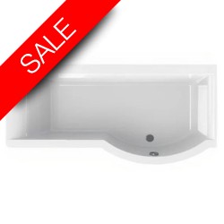 Carron Baths - Urban 5mm Shower Bath NTH RH 1700mm