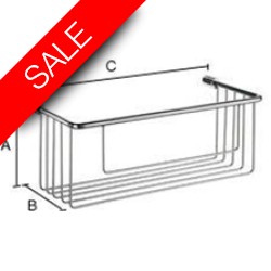 Smedbo - Sideline Basic Soap Basket 267x117mm Height 105mm