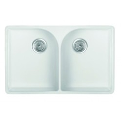 Thomas Denby - Thomas Denby Heritage 800 Double Bowl With Tap Ledge