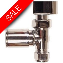 Eastbrook - Straight Radiator Valve- pair