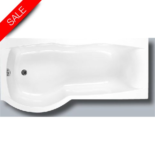 Carron Baths - Sigma Carronite Shower Bath NTH LH 1800mm