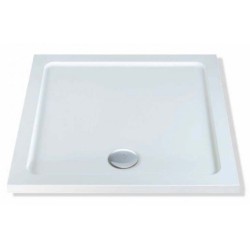 MX Shower Trays - Low Profile ABS 760x760mm Square Shower Tray SAY