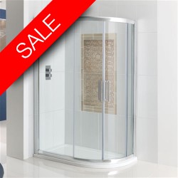 Eastbrook - Corniche Easy Clean Offset Quadrant Enclosure 900 x 760mm