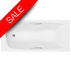 Carron Baths - Imperial Carronite Twin Grip Bath NTH 1500 x 700mm