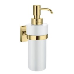 Smedbo - House Holder With Porcelain Soap Dispenser Wallmount