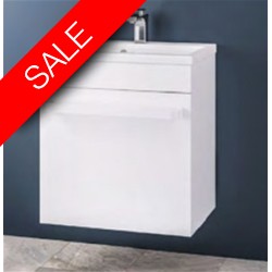 Eastbrook - Oslo 580mm Wall Hung Basin Unit With Internal Drawer
