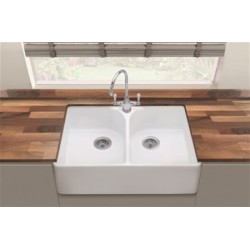 Thomas Denby - Thomas Denby Heritage 800 Double Bowl With Tap Ledge