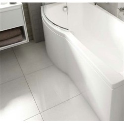 Carron Baths - Delta Shower Bath Front Panel Carronite 1600mm