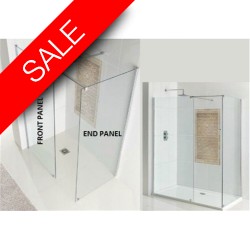 Eastbrook - Corniche Easy Clean Walk In End Panel For 760mm