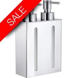 Smedbo - Outline Wall Mounted Soap Dispenser 210mm 2 Containers