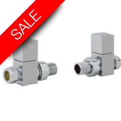 Eastbrook - Straight Square Radiator Valve