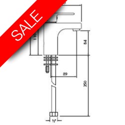 Vessini - Ki Mono Basin Mixer Without PUW
