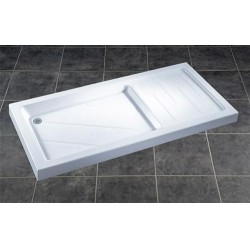 MX Shower Trays - Stone Resin Flat Top 1700 x 750mm Rectangular Shower Tray