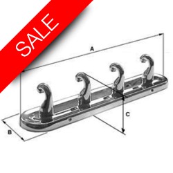 Smedbo - Villa Quadruple Hook Length 230mm