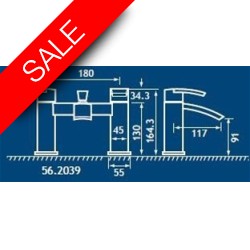 Eastbrook - Estorick Bath Shower Mixer With Kit