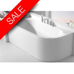 Carron Baths - Status DE 5mm Bath NTH 1600 x 725mm RH