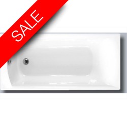 Carron Baths - Delta Twin Grips Bath 1600 x 700mm, Carronite