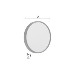 Smedbo - Outline Lite Make-Up Mirror Magx12 Dia 130